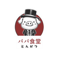 パパ食堂 ロゴ