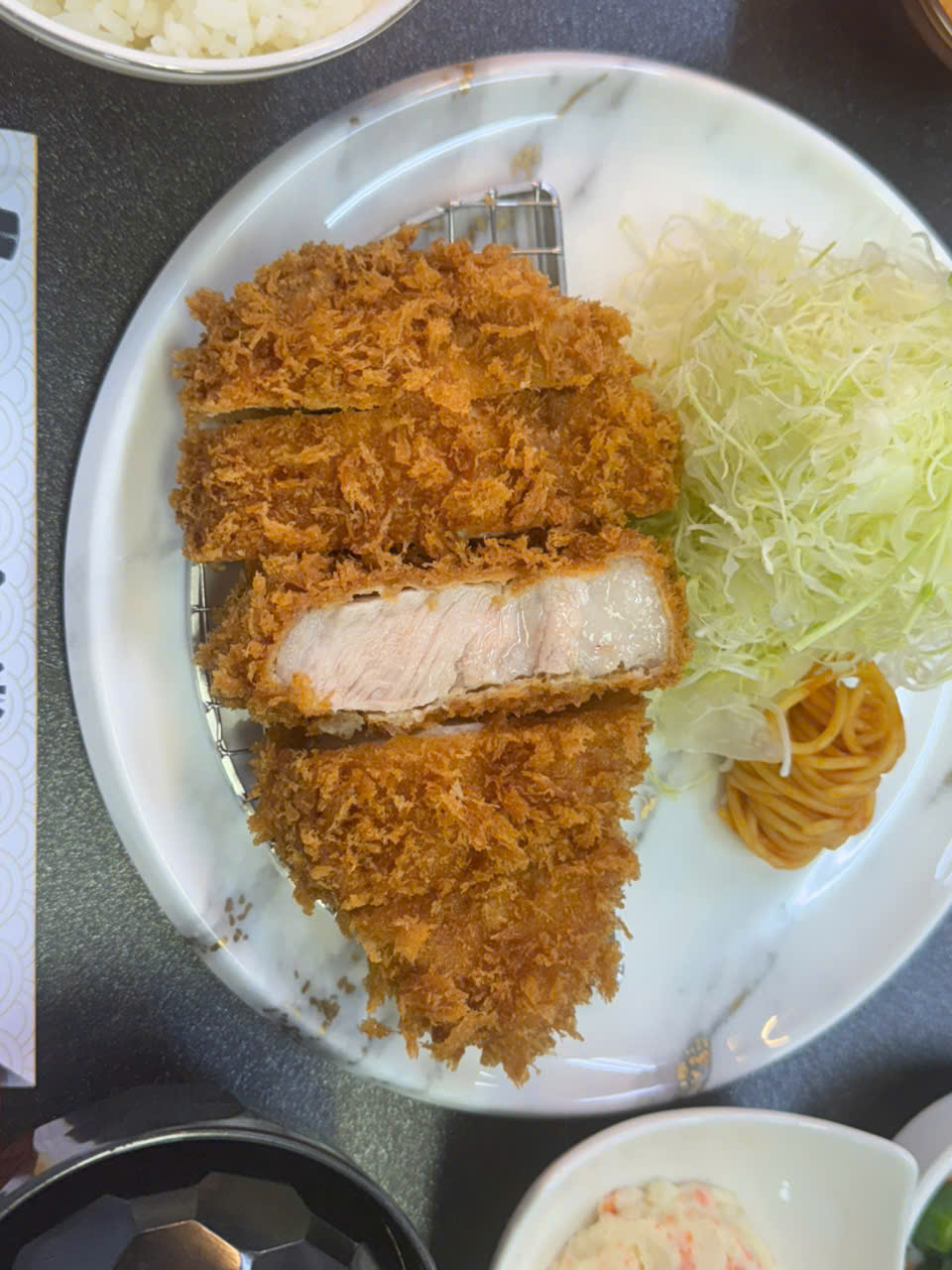 特大ロースかつ